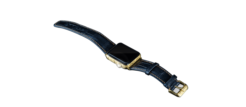 Apple iWatch 4 Gold 24k (Золото) exclusive подарок элитный